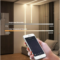 Tuya ZigBee feux sur rail avec Projection 2-wire CCT belt LED track light.100-watt et 20-watt DALI têtes de lumière sur rail