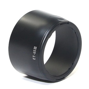 Pare-soleil de protection ET-65III 58mm pour objectifs <span class=keywords><strong>Canon</strong></span> EF 70-210/100-300/85mm/100mm/135mm, anti-poussière, résistant à la pluie, pour photographie <span class=keywords><strong>DSLR</strong></span> - Product Image 6