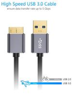 Lector de Tarjetas USB 3.0 de Aleación de Aluminio con SD, Micr0SD, TF, CF, MS y M2