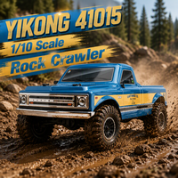 YIKONG YK41015 1/10 4WD RC Rock Crawler Chevrolet Chevy C10 60A ESC 25KG Servo Télécommande 2 Vitesses pour Escalade Tout-Terrain
