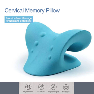 Almohada suave de espuma EVA para el cuello, herramientas de masaje Cervical, almohada en forma de C, terapia de masaje, relajante para el dolor de cuello, estrés - Product Image 2