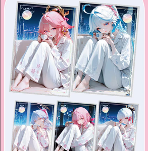 การ์ดสะสม LotusDream A5 WAIFU รุ่นใหม่ล่าสุด การ์ดสะสมหายาก งานศิลปะ การ์ดเกมปาร์ตี้สำหรับสาวๆ ของขวัญสำหรับงานอดิเรก - Product Image 5
