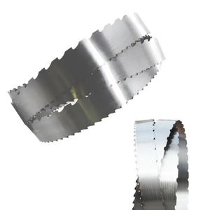 Sierra de cinta para aserradero, vertical y horizontal, de uso industrial, para cortar troncos y madera, con dientes soldados con estelita, para trabajar la madera - Product Image 4