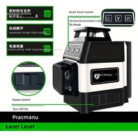 Niveau laser vert 12 lignes, auto-nivelant, haute précision, faisceau fin, outil pour l'alignement des murs et des sols