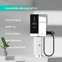 Wolun Commercial Vente en gros Station de charge EV 20Kw 60KW Véhicule électrique Chargeur DC EV Petite voiture EV