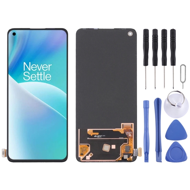 High Quality Original AMOLED Material 6.43 Inch LCD Screen for OnePlus Nord 2T CPH2399 with Digitizer Full Assembly Black