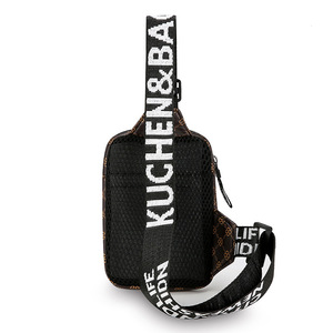 <strong>Mini</strong> <strong>Black</strong> Oxford Logo Custom Slab <strong>Bag</strong> Outdoor Sport Crossbody Chest <strong>Bag</strong> for Cards Collection Sling Pack - Product Image 6