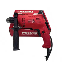 Perceuse à percussion électrique filaire MAXSTI avec logo personnalisé, moteur haute puissance 650W, perceuse à percussion portable, perceuse électrique pour la construction domestique
