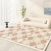 Tapis écologique imperméable antidérapant en polypropylène 100% avec envers en latex, à poils moyens et épaisseur moyenne, pour chambre et salon