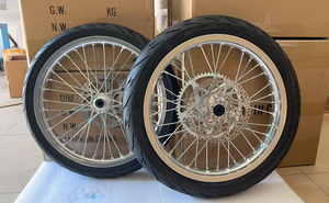 ล้อจักรยานเสือภูเขาไฟฟ้าสีเงิน surron Light Bee x LBX Sprocket 17" - Product Image 3