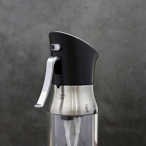 Rociador de Aceite y Salsera 2 en 1 con Tapa y Cepillo, Juego de <span class=keywords><strong>Botella</strong></span> de Vinagre y Rociador de 150 ml - Product Image 3