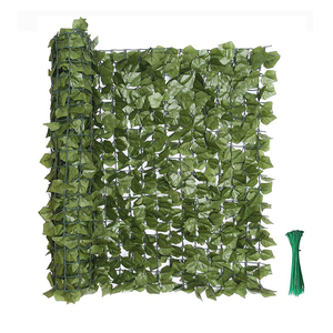 Panel de cercado de <span class=keywords><strong>hiedra</strong></span> de imitación, setos artificiales expansibles, valla de hoja de <span class=keywords><strong>hiedra</strong></span>, pantalla de privacidad para balcón, Patio y exterior - Product Image 5