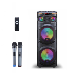 Caixa de Som Portátil Profissional com 12 Woofers Duplos, TWS, FM, AUX, USB, Função Bluetooth, para Festas - Product Image 1