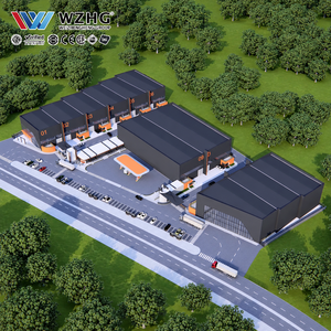 Bâtiment de centre de distribution avec structure en acier lourd pour les espaces de travail d'administration logistique et de service client - Product Image 1
