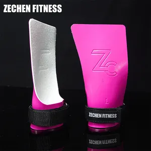 New Material No-slip 2.4 Thickness Fluorescent Colour Cross Training Weight Lifting Hand Grips For Sale Calleras Grips