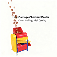 Machine automatique professionnelle décortiqueuse et éplucheuse de châtaignes, best-seller
