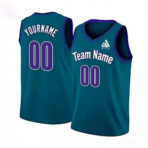 เสื้อบาสเก็ตบอลสั่งทำพิเศษ - ชุดทีมระดับมืออาชีพพร้อมโลโก้และ<span class=keywords><strong>หมาย</strong></span><span class=keywords><strong>เลข</strong></span>ปัก ผ้าระบาย<span class=keywords><strong>ความ</strong></span>ชื้นได้ดี - Product Image 1