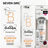 50ml Krim BB Foundation Tahan Air Tahan Lama Rias Wajah Pengontrol Minyak Alami Produk Kosmetik Harian