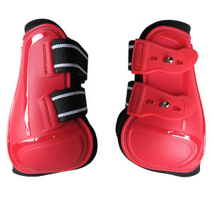 สินค้ามาใหม่ 1 คู่ รองขาหลังม้าและอุปกรณ์ป้องกันขาหลังม้า รองเอ็นม้า ปรับขนาดได้ มีหลายสี - Product Image 3