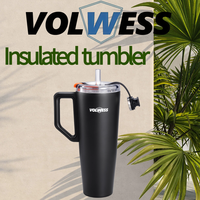 Mug de voyage en acier de qualité alimentaire, corps monobloc thermoformé, double paroi isolée sous vide, isolation thermique