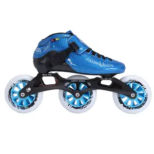 Preço barato alto nível Roller Speed Patins Quatro rodas 110mm patins de velocidade inline