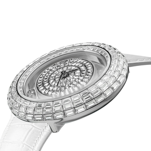 <span class=keywords><strong>Reloj</strong></span> de Pulsera para Mujer TSAR BOMBA <span class=keywords><strong>Jacob</strong></span> Fashion con Correa de Cuero y Cristal, Movimiento de Cuarzo por Ronda - Product Image 2
