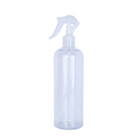 Bouteille pulvérisateur à gâchette en plastique PET transparente, économique, 100 ml, 200 ml, 500 ml