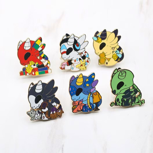Fabricant nouveau design insigne logo personnalisé décoration en métal broche de revers épingles en émail bon marché épingles pour animaux - Product Image 4