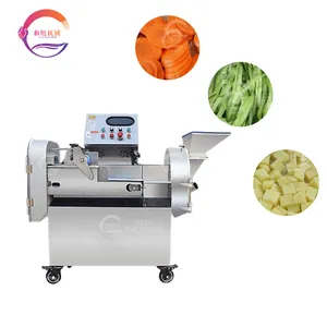 Fruit Cabbage Shredder Potato Dicer Leaves Slicer Vegetable Cube Food Cutting Machine