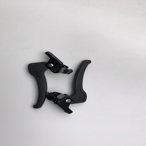 Leviers de frein de vélo en aluminium forgé, conception ergonomique à 2 doigts, pour vélo de montagne et vélo pliant - Product Image 2