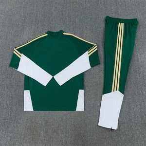 秋冬サッカーユニフォーム ハーフジップ長袖トレーニングスーツ 2026 イタリア 通気性スポーツウェアセット ヨーロッパクラブ - Product Image 3