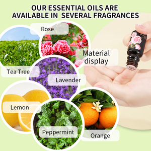 Superventas 100% puro natural orgánico lavanda limón menta té árbol Rosa naranja aceite esencial - Product Image 4