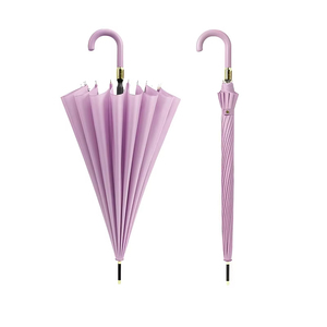 Siêu lớn ô dù thẳng que móc xử lý đôi quà tặng kinh doanh dù che dài xử lý ô hoa trong nước - Product Image 1