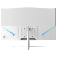 Moniteur de jeu sans cadre 27 32 34 49 pouces Rtx 5070 Silver Ips écran Lcd Led incurvé moniteurs de PC de jeu large de bureau