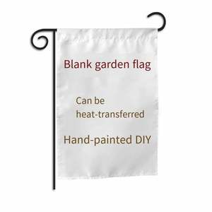 Drapeau de jardin vierge double face pour sublimation - pour drapeaux de jardin personnalisés DIY, polyester prêt à imprimer - Product Image 4