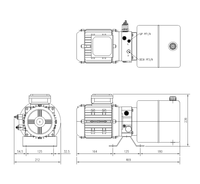 Unité hydraulique de qualité supérieure fabriquée en Corée pour niveleur de quai avec alimentation CA et performances fiables pour les quais industriels