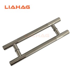 モダンなステンレススチール丸型ポーランドサテンラガードア引きハンドルメーカー中国 - Product Image 4