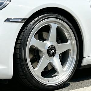 Jantes Bku forgées à verrouillage central factices 5x130 pour <span class=keywords><strong>Porsche</strong></span> 911 992 991 Carrera S <span class=keywords><strong>4S</strong></span> <span class=keywords><strong>Targa</strong></span> 19 20 21 pouces, jantes en alliage brossées - Product Image 2