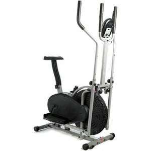 Équipement de fitness d'intérieur de haute qualité : <span class=keywords><strong>Elliptique</strong></span> avec moniteur de fréquence cardiaque, vélo d'appartement et vélo d'exercice à résistance à l'air - Product Image 3