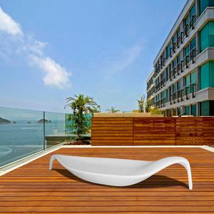 Mobilier d'extérieur en forme <span class=keywords><strong>de</strong></span> feuille transat côté mer plage transat piscine transat <span class=keywords><strong>canapé</strong></span>-lit <span class=keywords><strong>de</strong></span> jour - Product Image 3