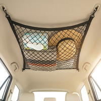 Filet de rangement de toit réglable JIARUI D1 en nylon et élasthanne, 8 à 11 compartiments, pour SUV et Jeeps, optimise l'espace intérieur du toit