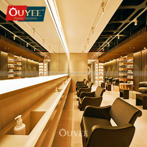 Espejo de Salón, Productos de Belleza para Peluquería, Exhibición Colgante <span class=keywords><strong>en</strong></span> Estante, Mesa de Salón de Belleza para Diseño - Product Image 2