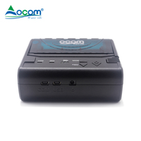Impresora Térmica de Recibos Portátil de 80 mm con Bluetooth, Compatible con Rollos de Papel Grandes, con Carga USB para Android, iOS y Windows