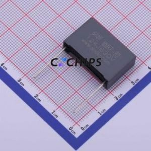 Condensador de Película de Polipropileno (CBB) C82124J2JE3R8LC, Componente de Orificio Pasante (THT), P=22.5mm 120nF 5% 630V - Product Image 1