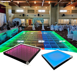 Dalles <span class=keywords><strong>de</strong></span> sol lumineuses pour événements et fêtes, LED, danse, 3D, effet infini, mat, éclairage, piste <span class=keywords><strong>de</strong></span> danse <span class=keywords><strong>de</strong></span> mariage - Product Image 2