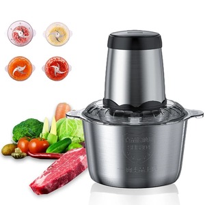 New Electric Chopper 2 Speeds Meat Grinder 304 Stainless Steels Blender Home Food Processor Vegetable Food Chopper Meat Slicer - Product Image 2