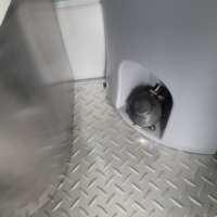 Toilette chimique portable avec lavabo pour une utilisation en extérieur