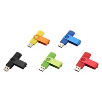 Venta al por Mayor de Fábrica, Precio Bajo, Nueva Memoria USB 3.0 Tipo C 2 en 1 de 4GB-128GB, Logotipo Personalizado, Garantía de 3 Años