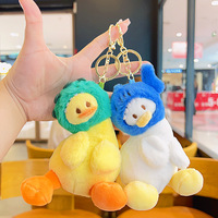 Joli canard en peluche sac pendentif en peluche sac à dos porte-clés pas cher griffe Machine jouet en gros cadeau jouet en peluche poupée