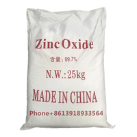 Poudre d'oxyde de zinc de qualité industrielle en gros 99,7 % ZnO Additif pour caoutchouc, pneus, plastique, masterbatch, revêtement, industrie céramique
